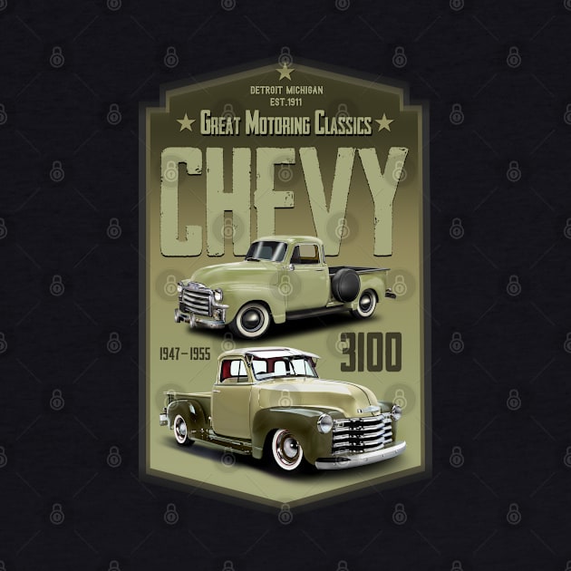 Chevy 3100 Classic 2 by hardtbonez